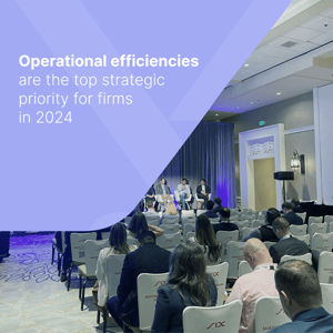 Operational efficiencies are the top strategic priority for firms in 2024