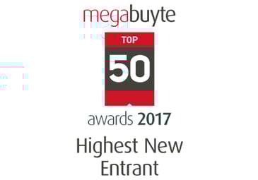 Megabuyte Top 50 Highest New Entrant