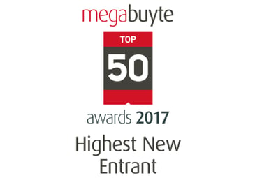 Megabuyte Top 50 Highest New Entrant